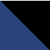 kornblau/schwarz