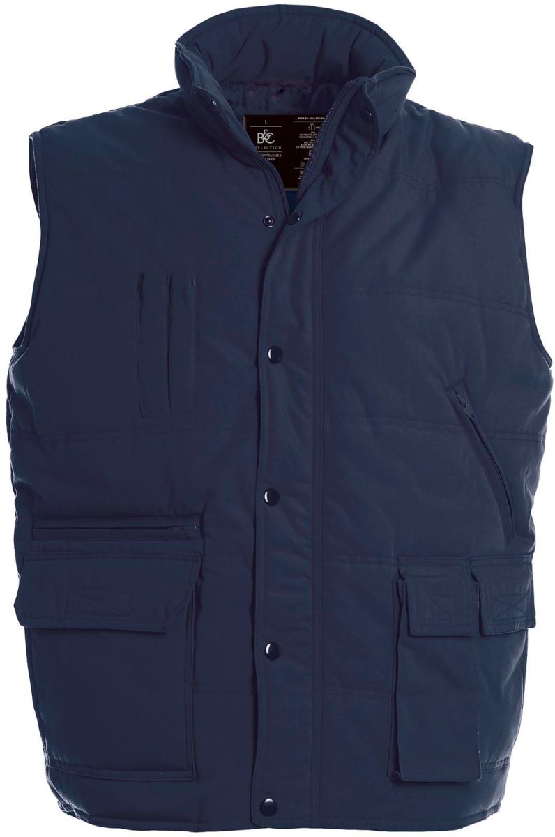 B&C Bodywarmer Explorer – Robuste Arbeitsweste mit Thermofutter