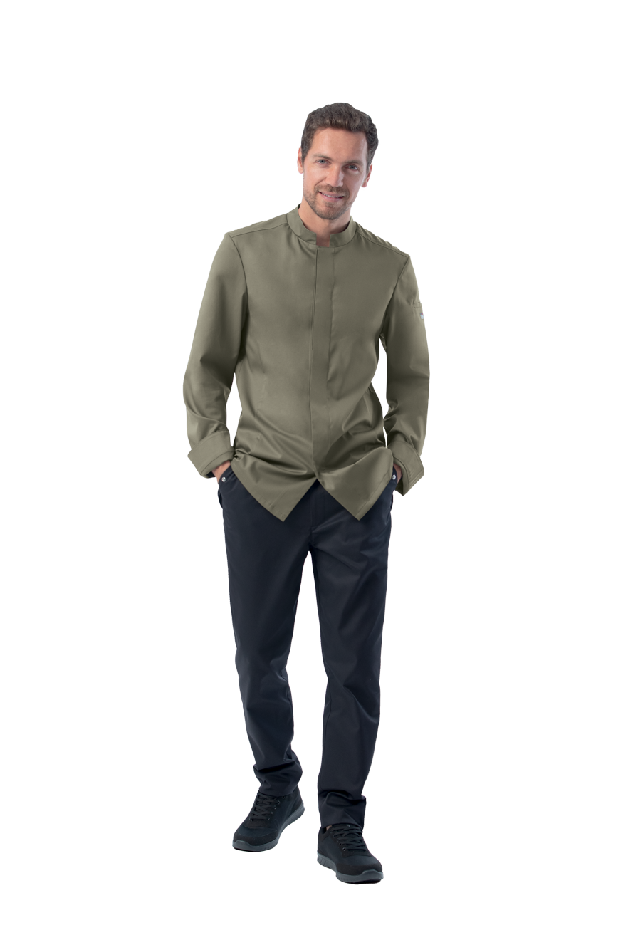 Herren Kochhemd Leiber 12/1381 langarm