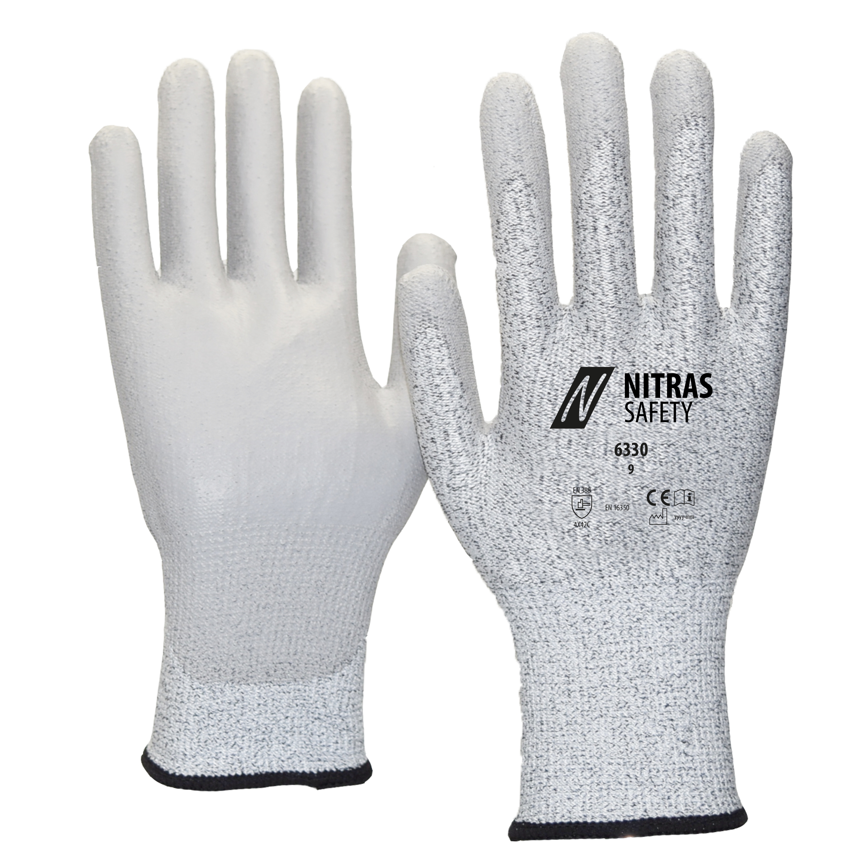 NITRAS Antistatikhandschuhe 6330