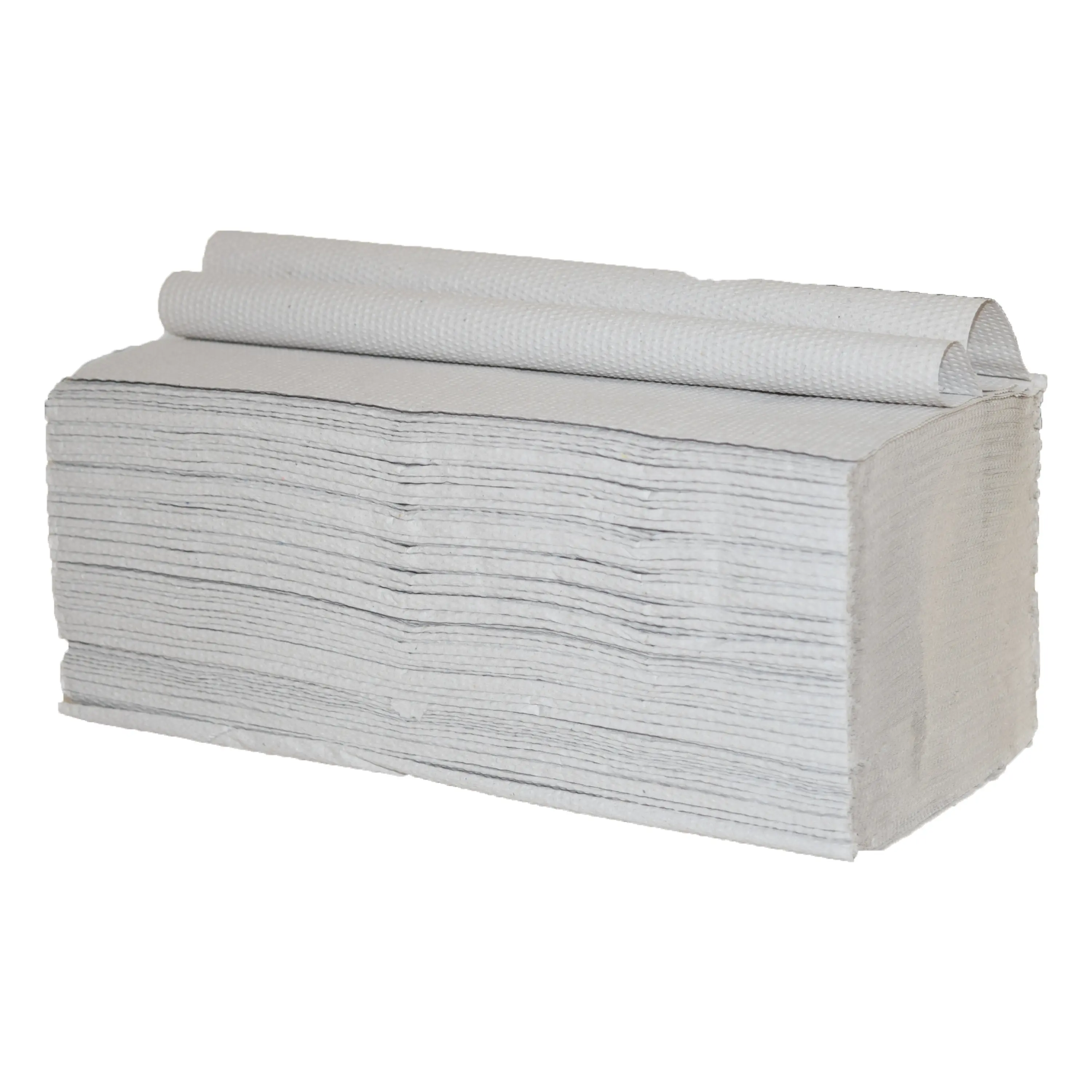 Falthandtuch, naturfarben, 1-lagig, V-Falz