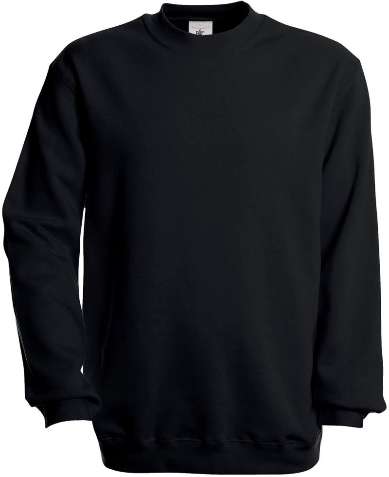 B&C Set In – Klassisches Sweatshirt mit Rundhalsausschnitt