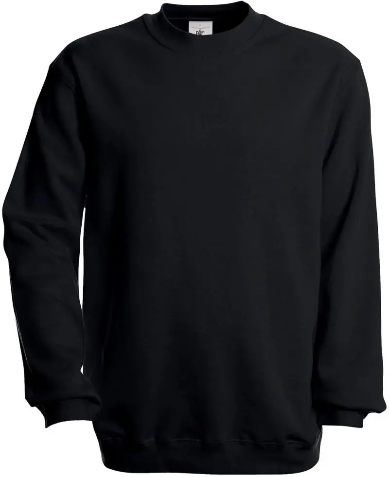 B&C Set In – Klassisches Sweatshirt mit Rundhalsausschnitt
