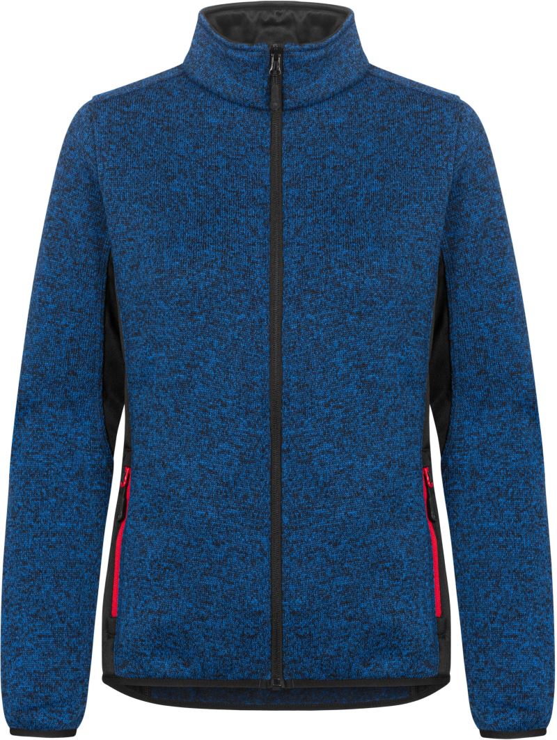 Damen Workwear Strickfleece Jacke Promodoro 7705
