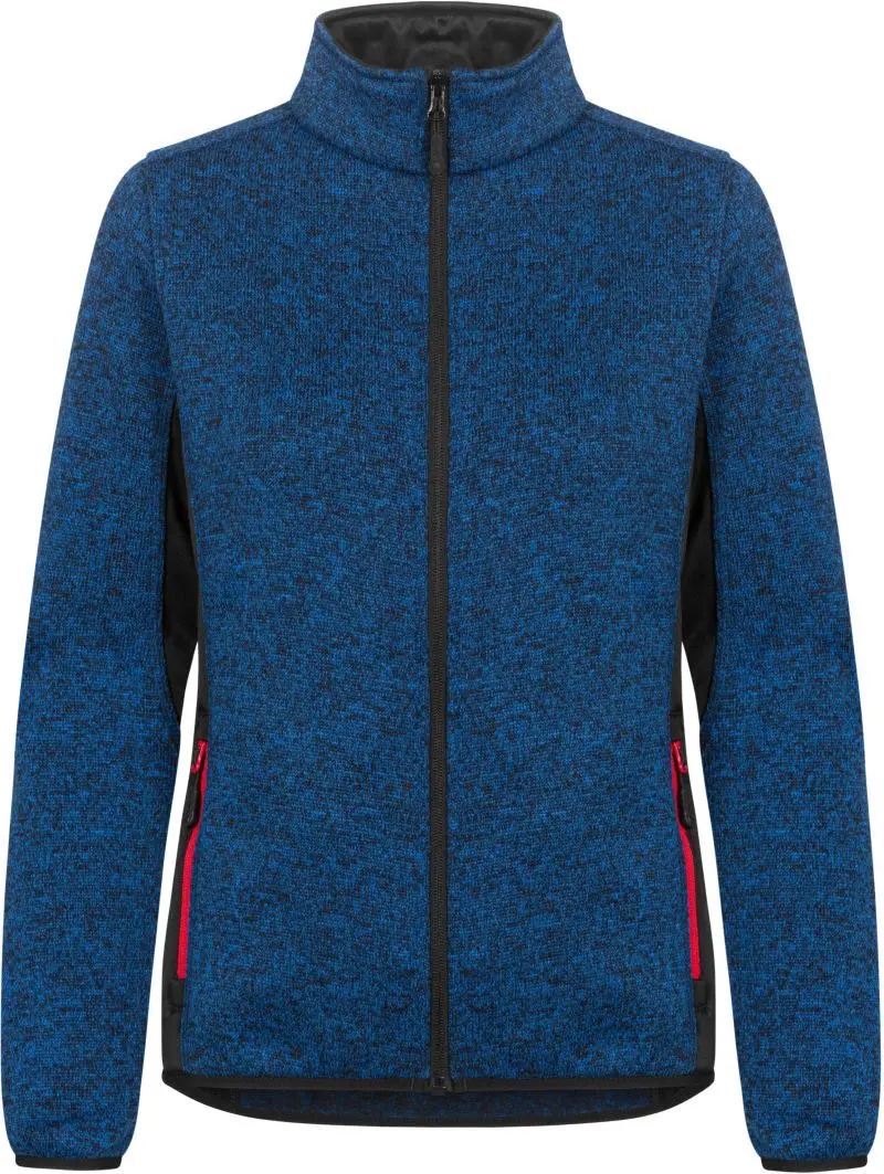 Damen Workwear Strickfleece Jacke Promodoro 7705