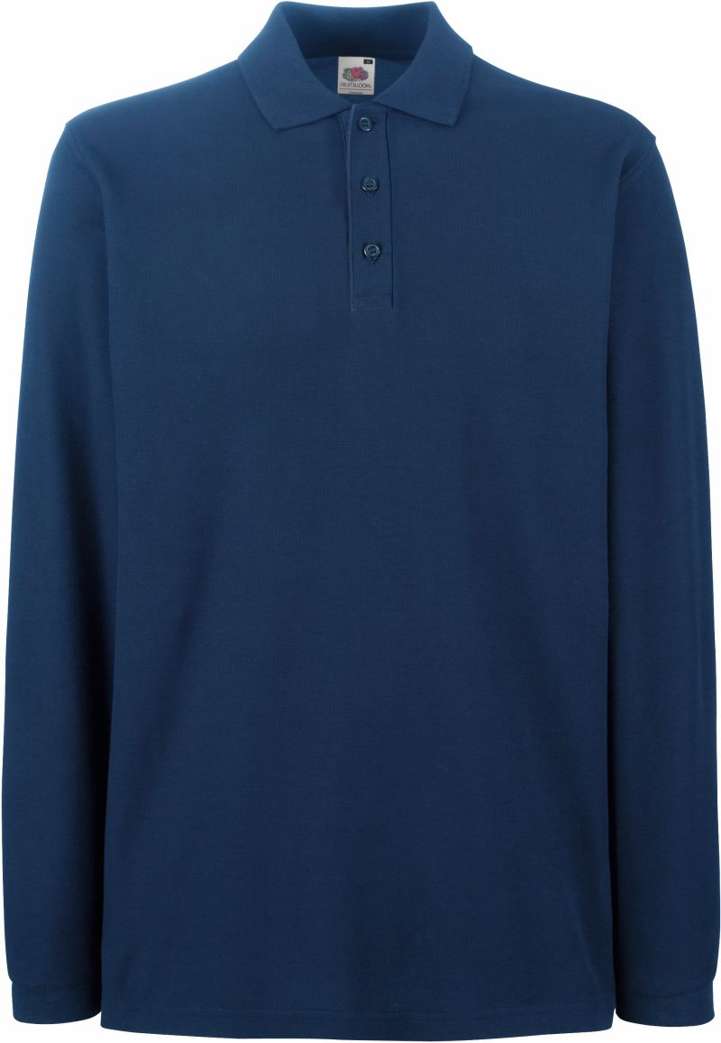 Fruit of the Loom Premium Polo LSL – Langarm Poloshirt