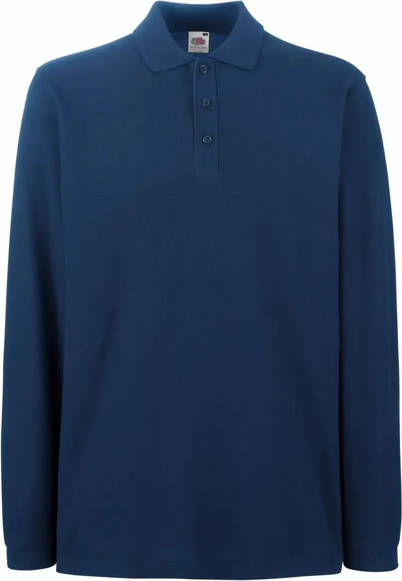 Fruit of the Loom Premium Polo LSL – Langarm Poloshirt 