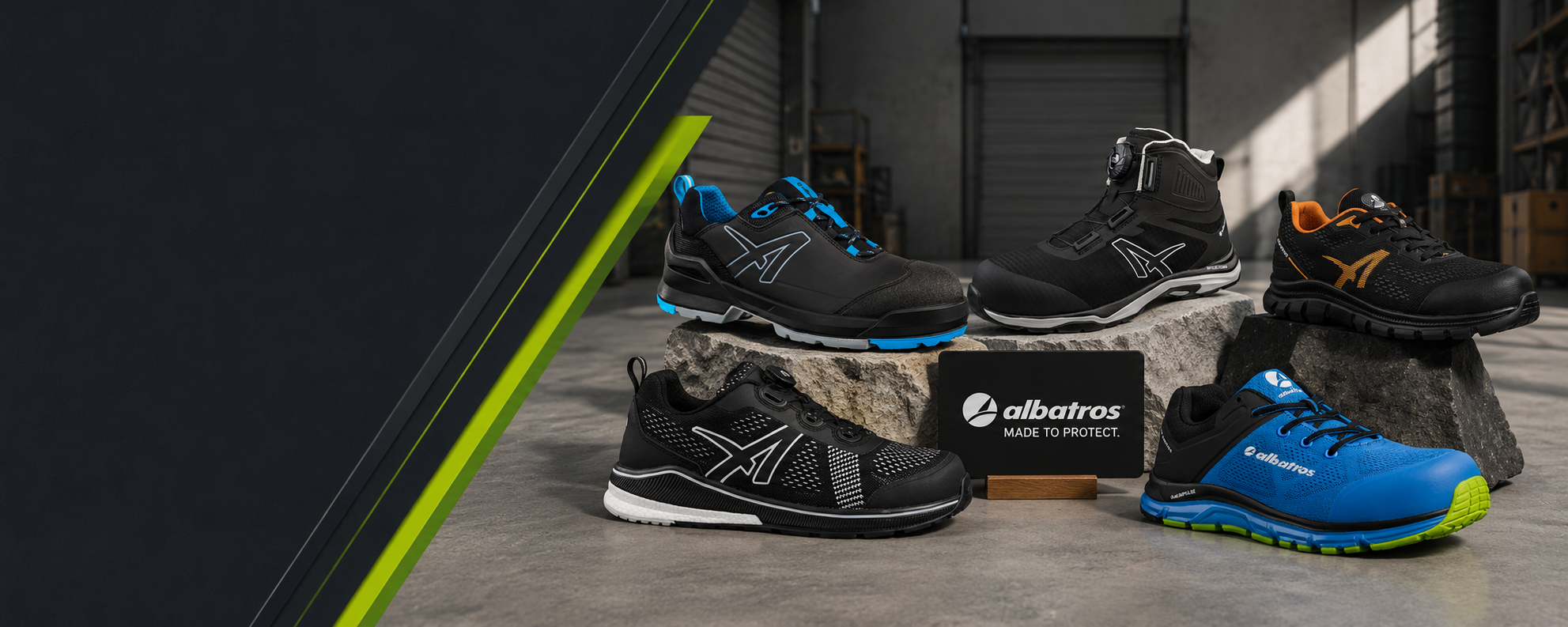 ALBATROS Sicherheitsschuhe und Workwear für Handwerk, Industrie und Logistik