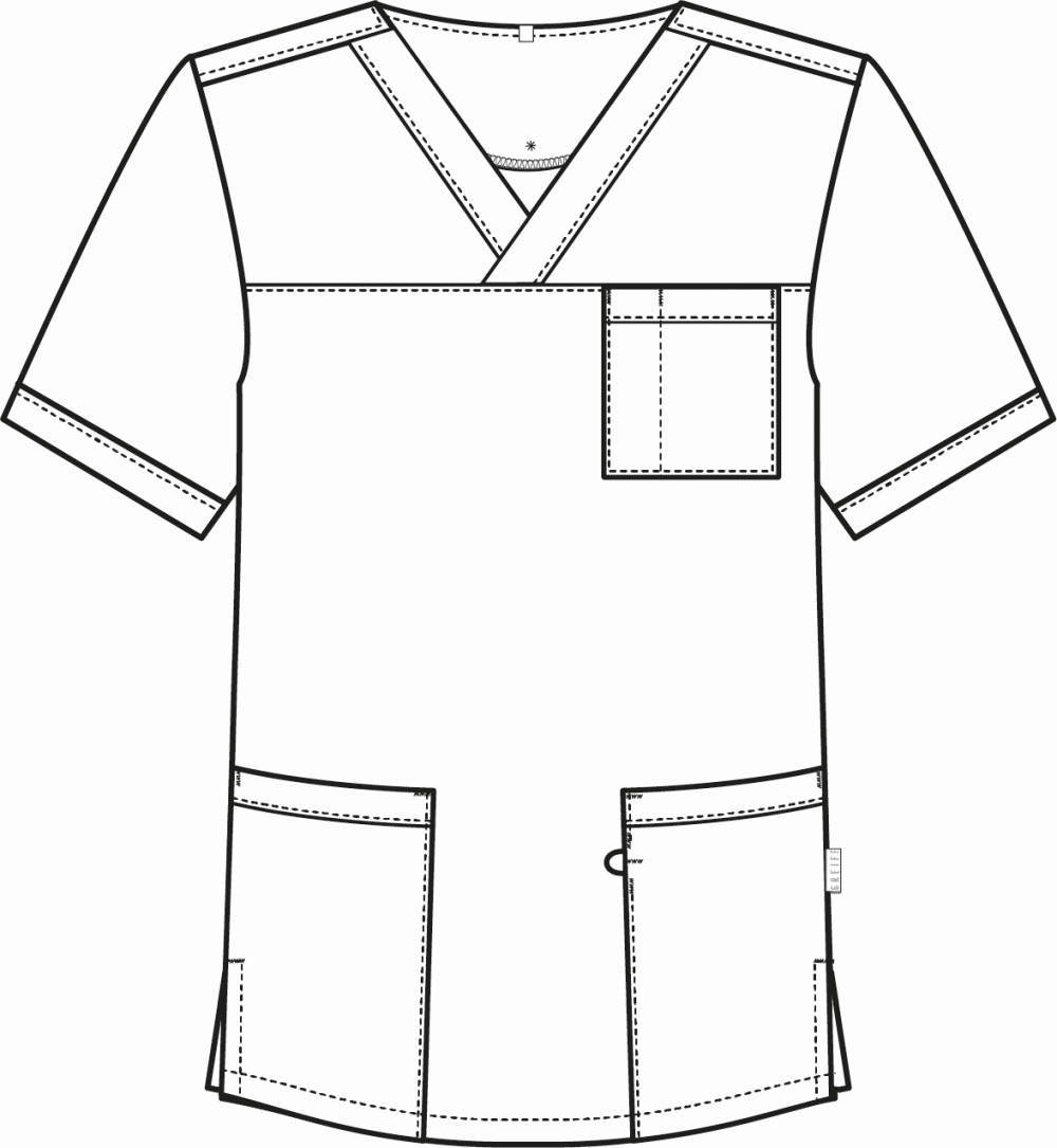 Greiff Unisex-Schlupf-Kasack 5007 Greiff Unisex-Schlupf-Kasack 5007