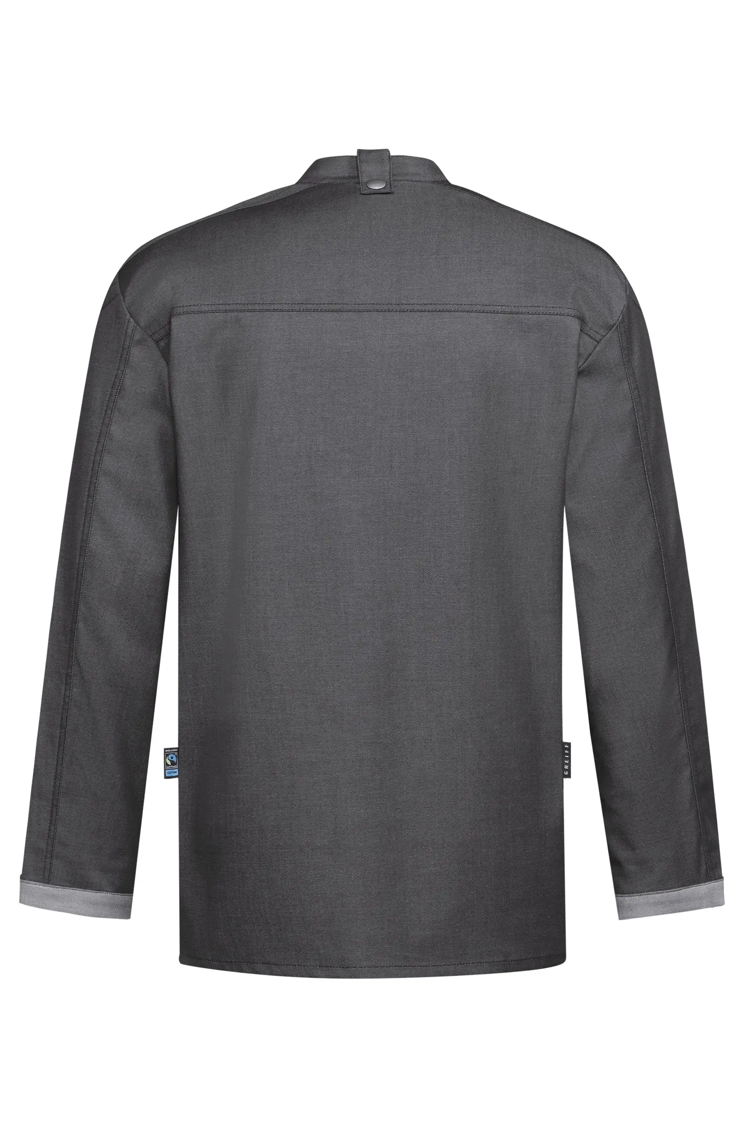 Greiff Kochjacke Denim im Bikerstyle