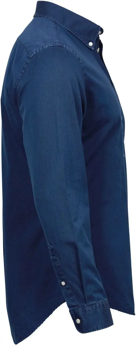 Herren Denim Twill Hemd langarm Tee Jays 4002