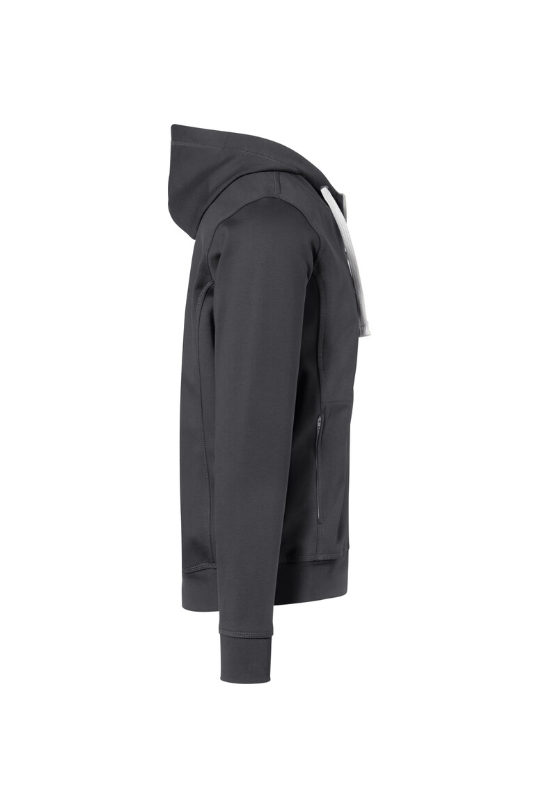 Hakro 455 Kapuzen-Sweat-Jacke Bonded Eco