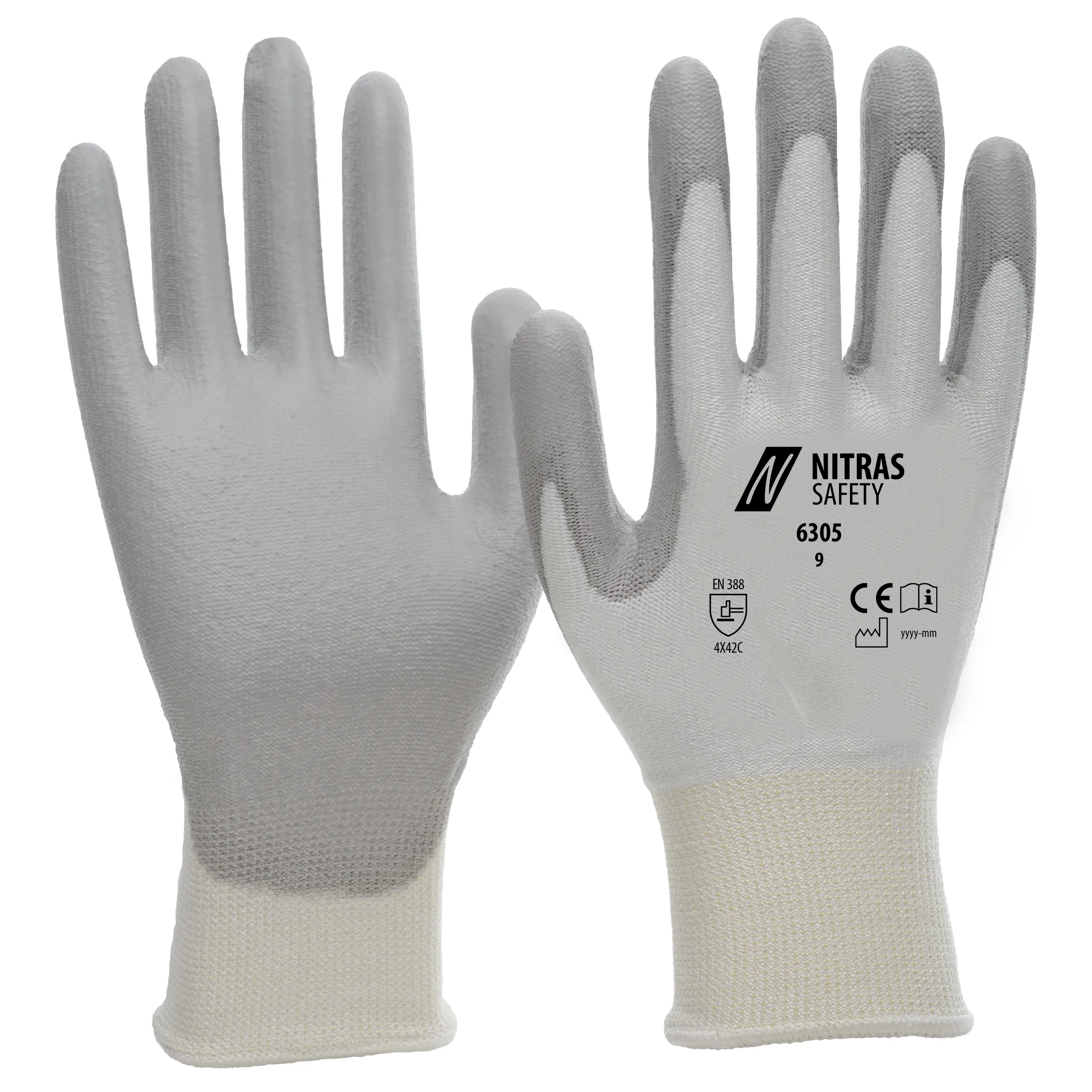 NITRAS Schnittschutzhandschuhe 6300