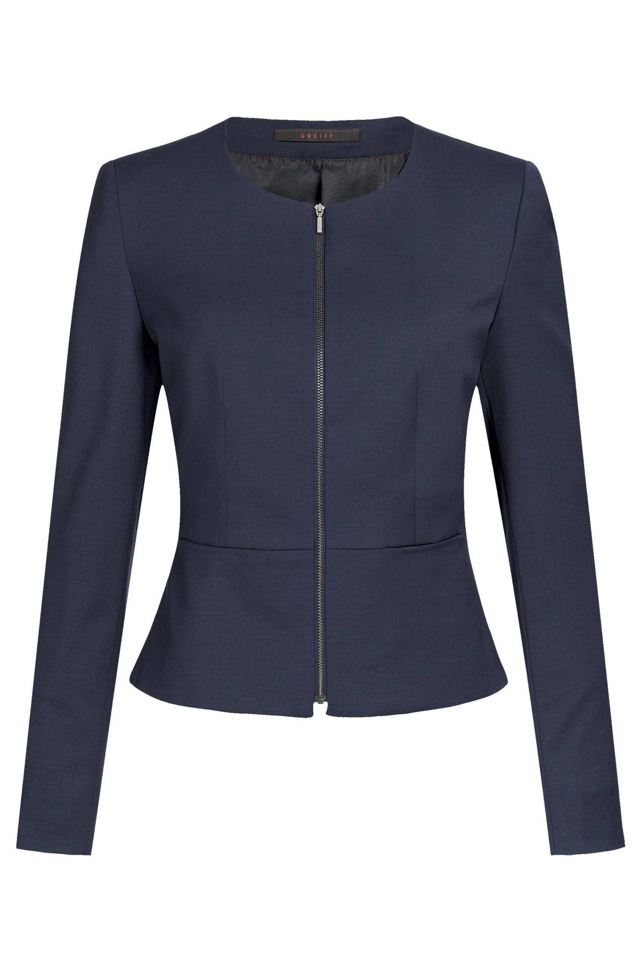Greiff Damen-Kurz-Blazer Slim Fit Modern 1427