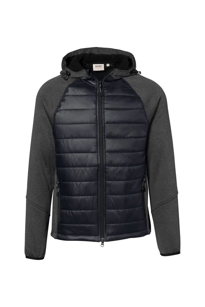 Hakro 865 Hybrid-Jacke mit Kapuze Contrast