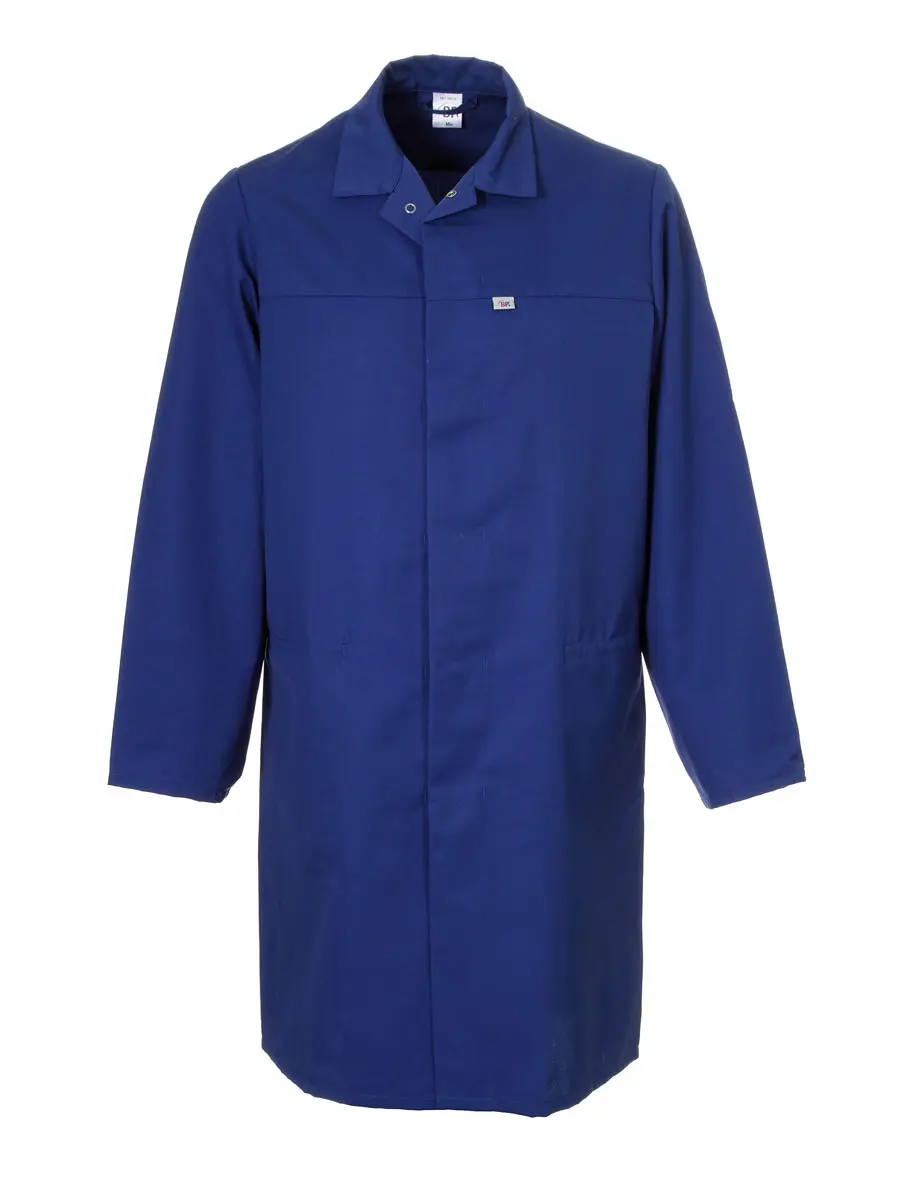 HACCP Mantel BP 1673, Unisex, 2 Gewebevarianten, 6 Farben, 3 Längen