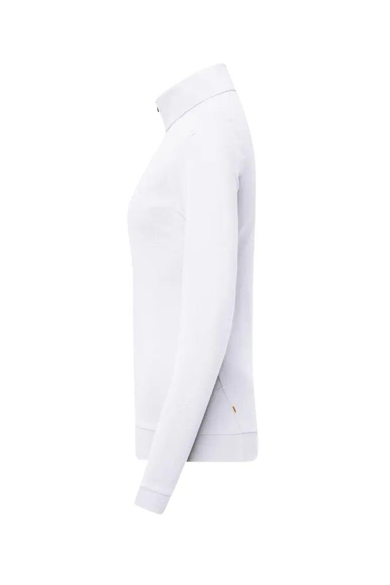 HAKRO 335 MIKRALINAR® NXT Zip-Longsleeve-Polo Damen