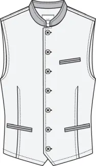 Greiff Herren-Weste Regular Fit Casual Landhaus 16000
