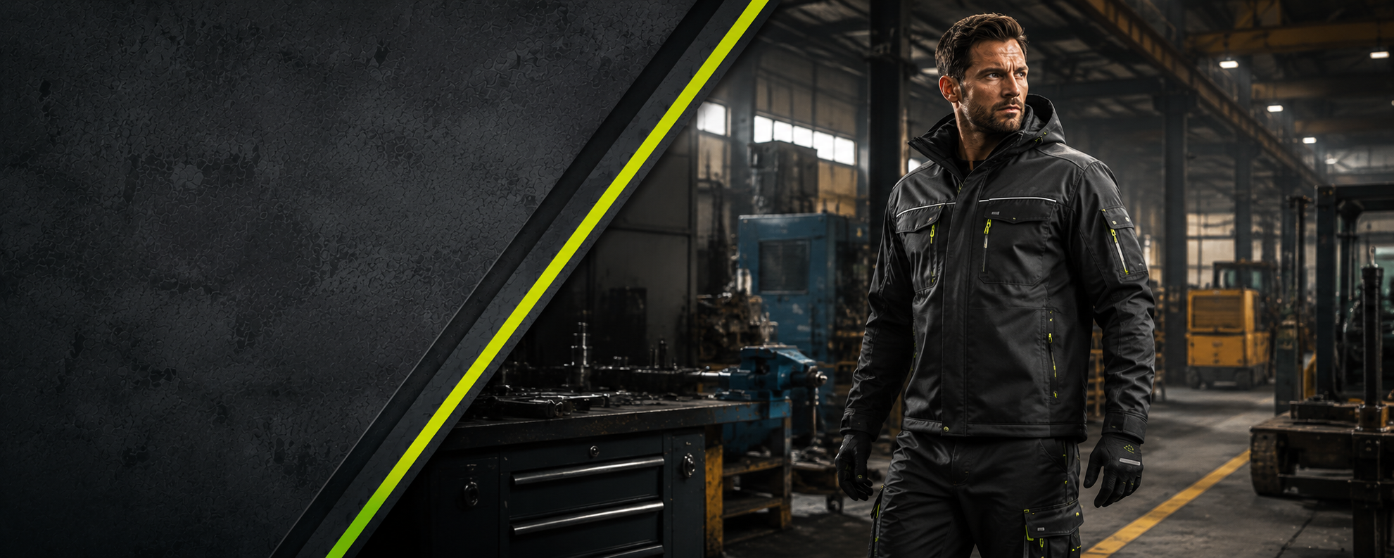 Robuste Arbeitsjacken für Industrie und Handwerk