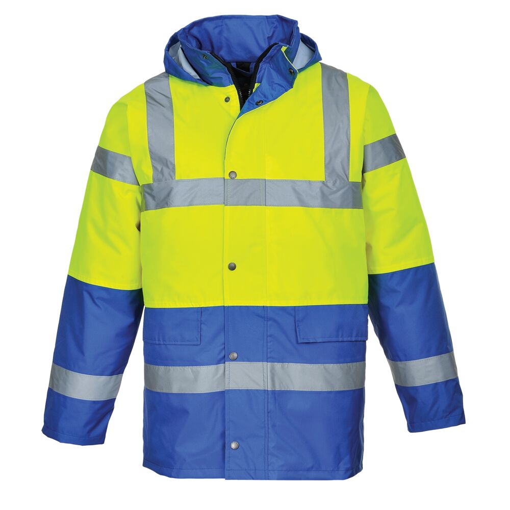 Portwest Warnschutz Winterjacke Kontrast