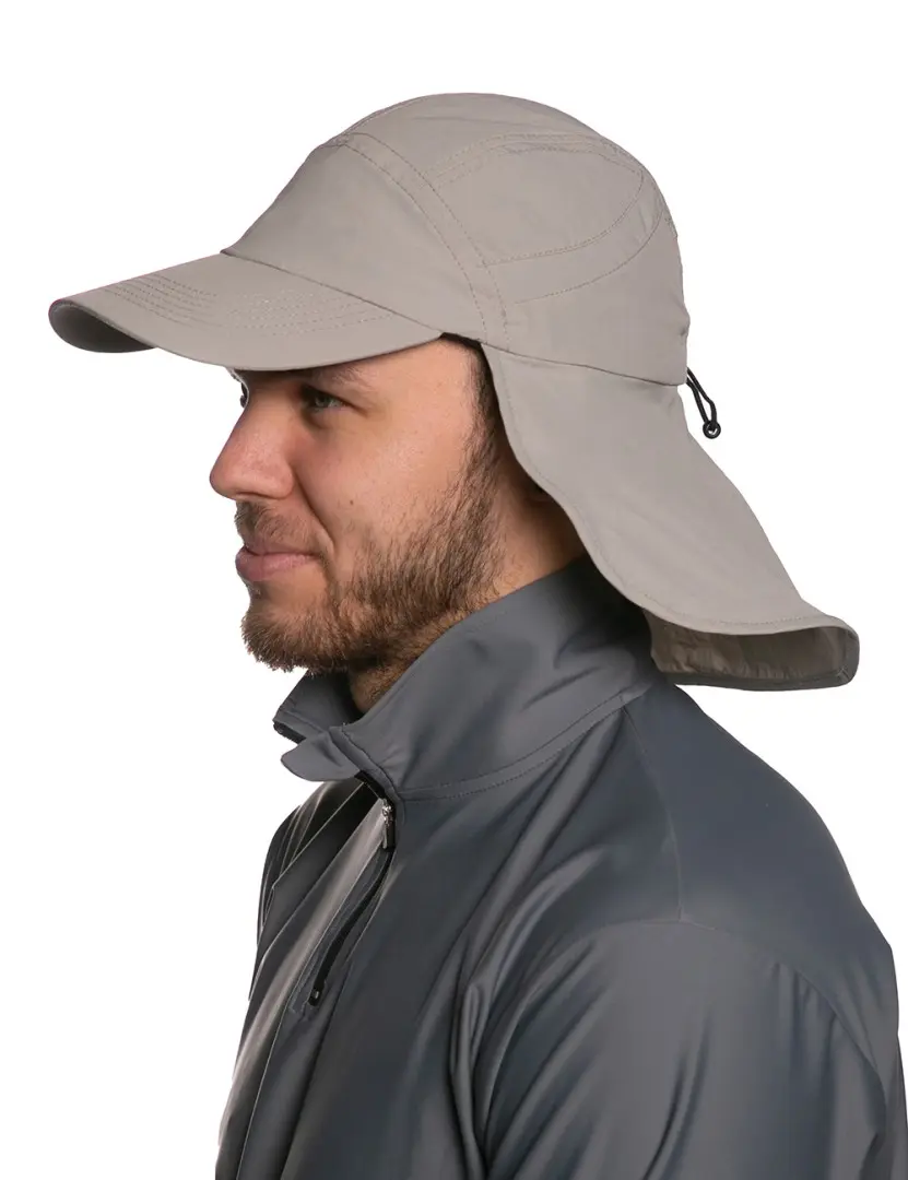 UV Schutz Kappe iQ mit Nackenschutz