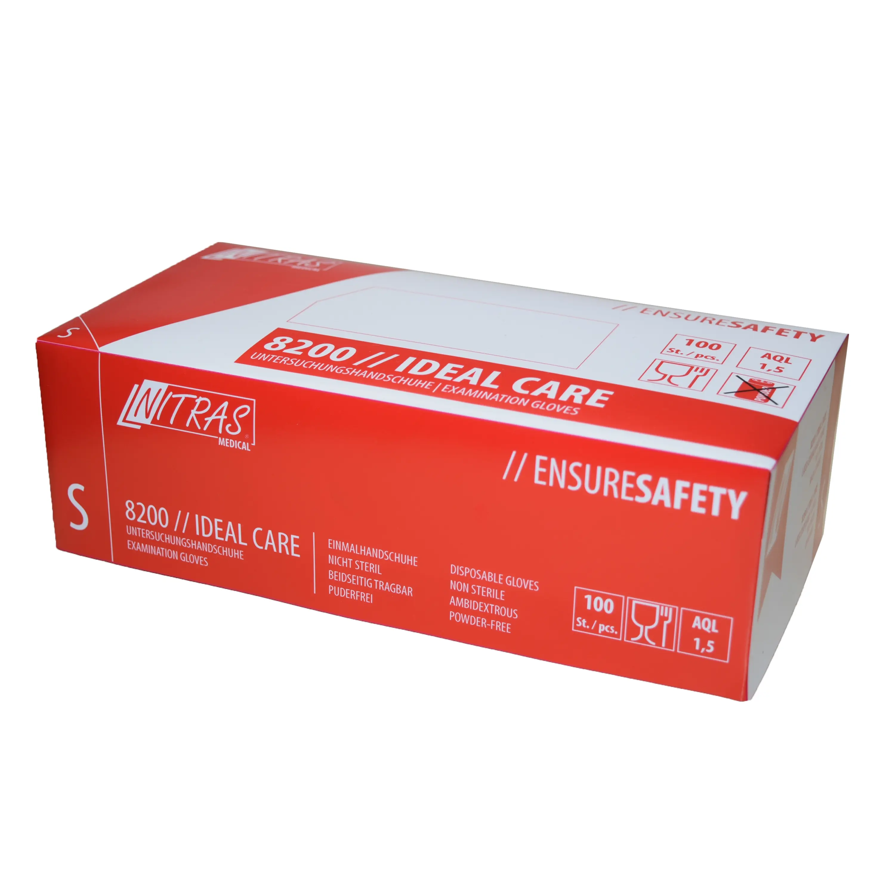 Latex Einmalhandschuh IDEAL CARE 8200/ 8201