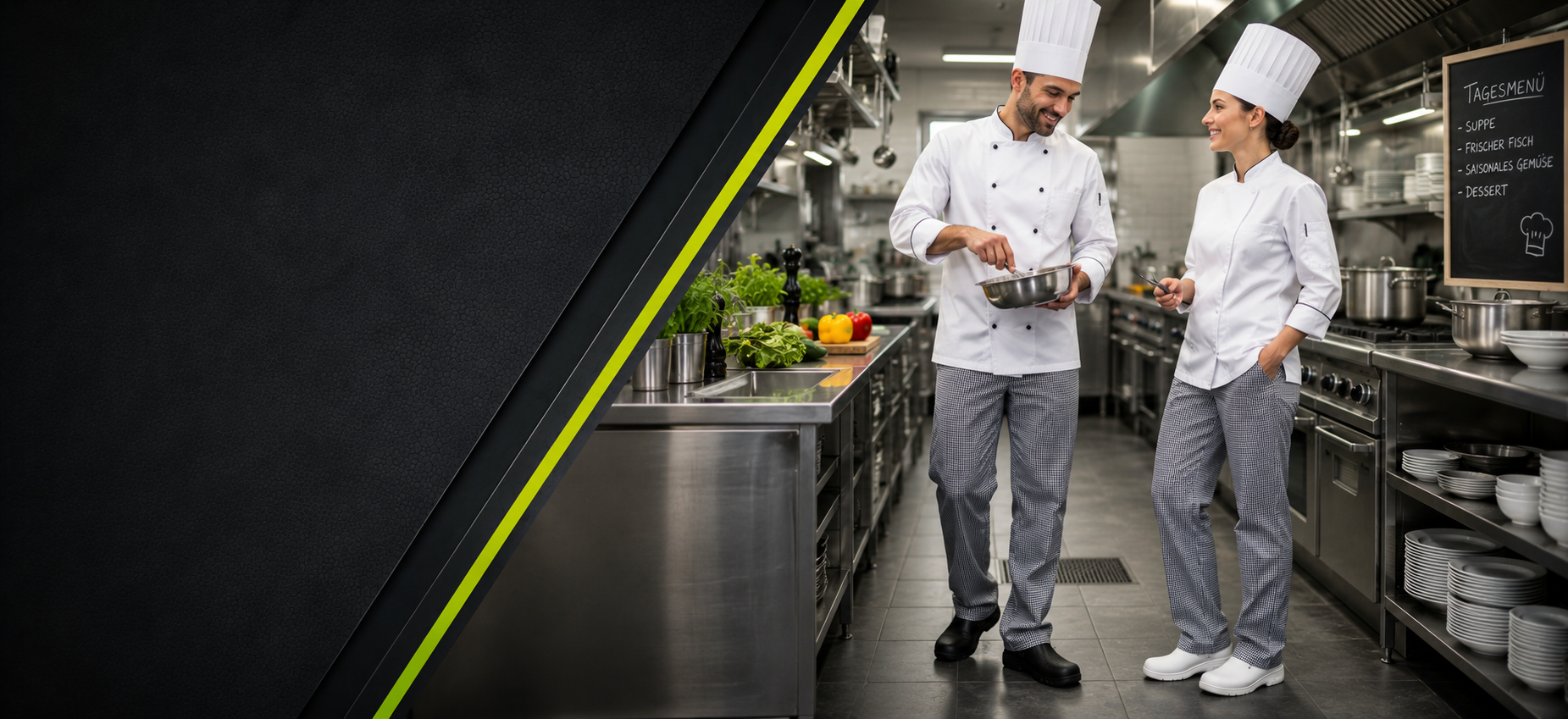 Kochhosen für Küche Gastronomie und Hotellerie