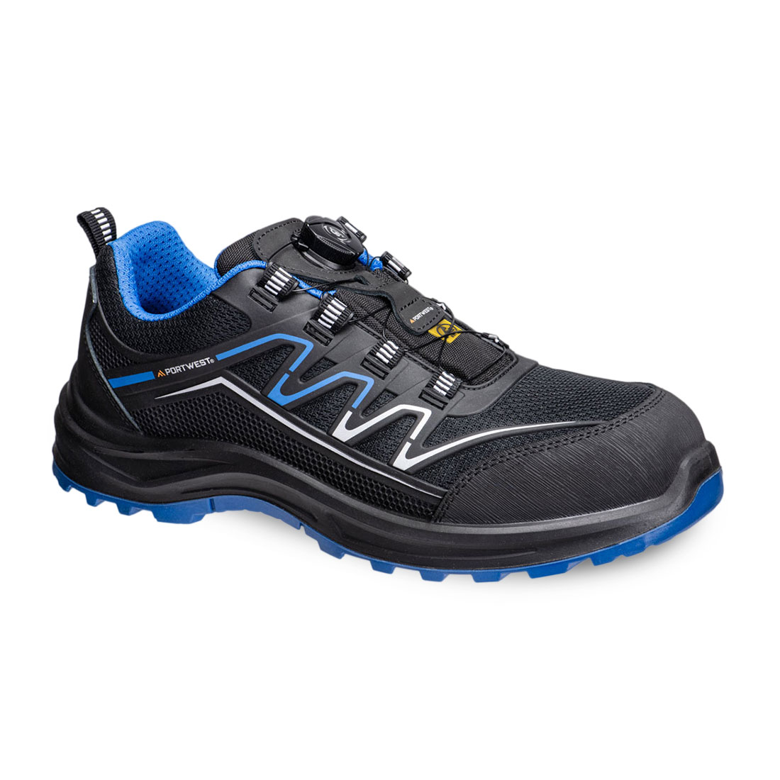 Sicherheitsschuh Boa KPU und Mesh Trainer S1PS ESD FT32, Portwest