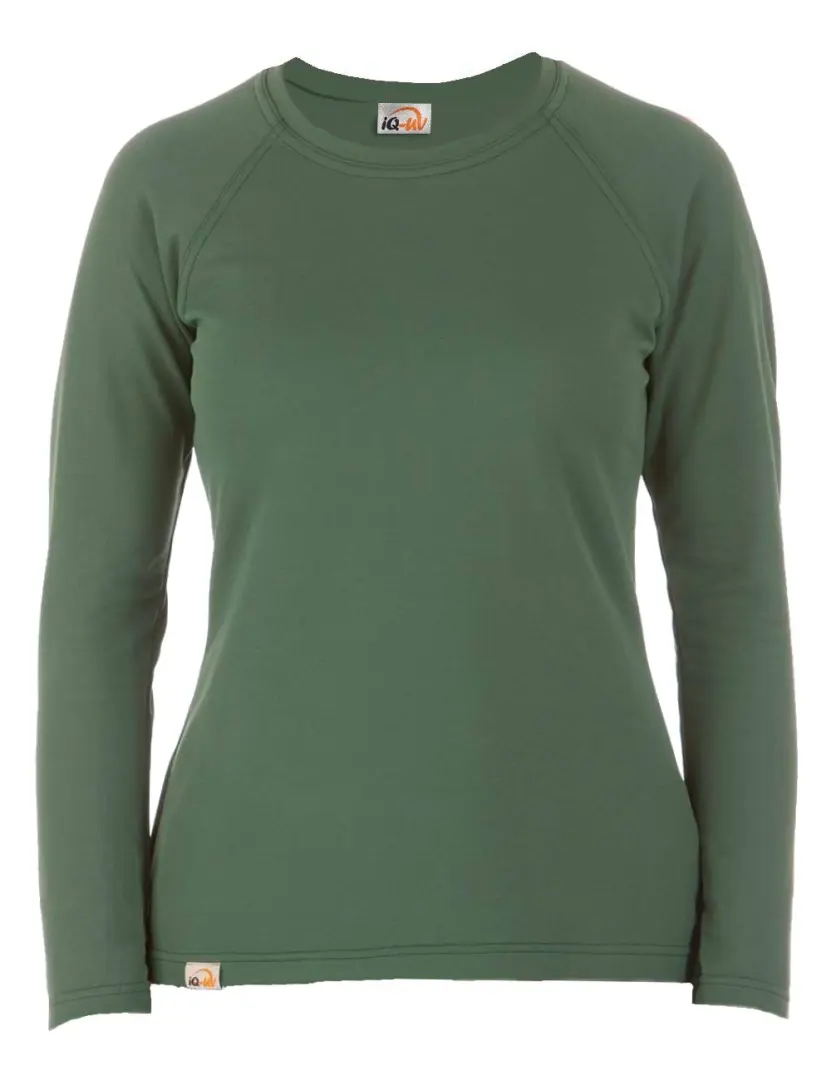 UV Langarm Shirt Damen iQ rundhals