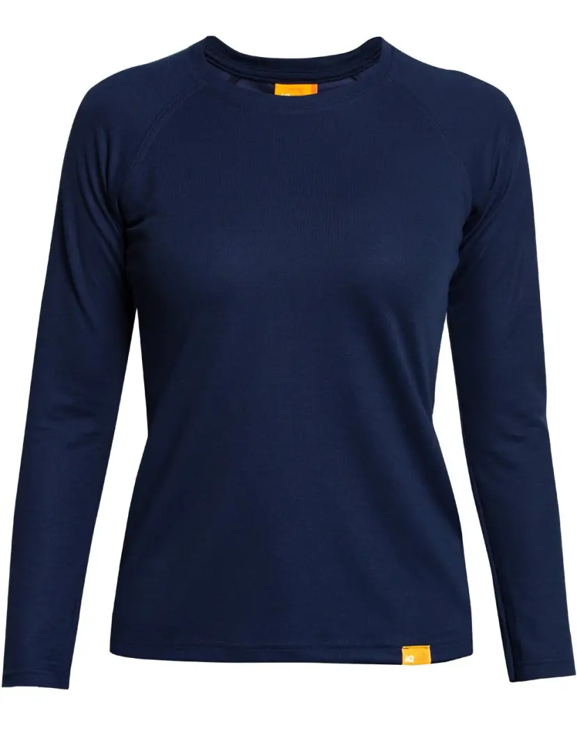 UV Langarm Shirt Damen iQ rundhals