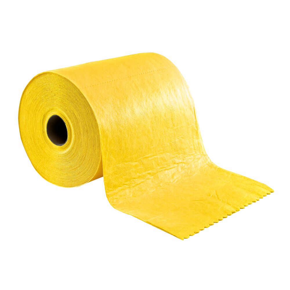 Portwest SM75 - Putztuchrolle für chemische Stoffe gelb