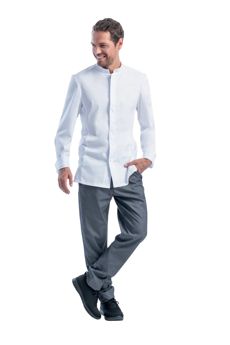 Herren Kochhemd Leiber 12/1377 langarm