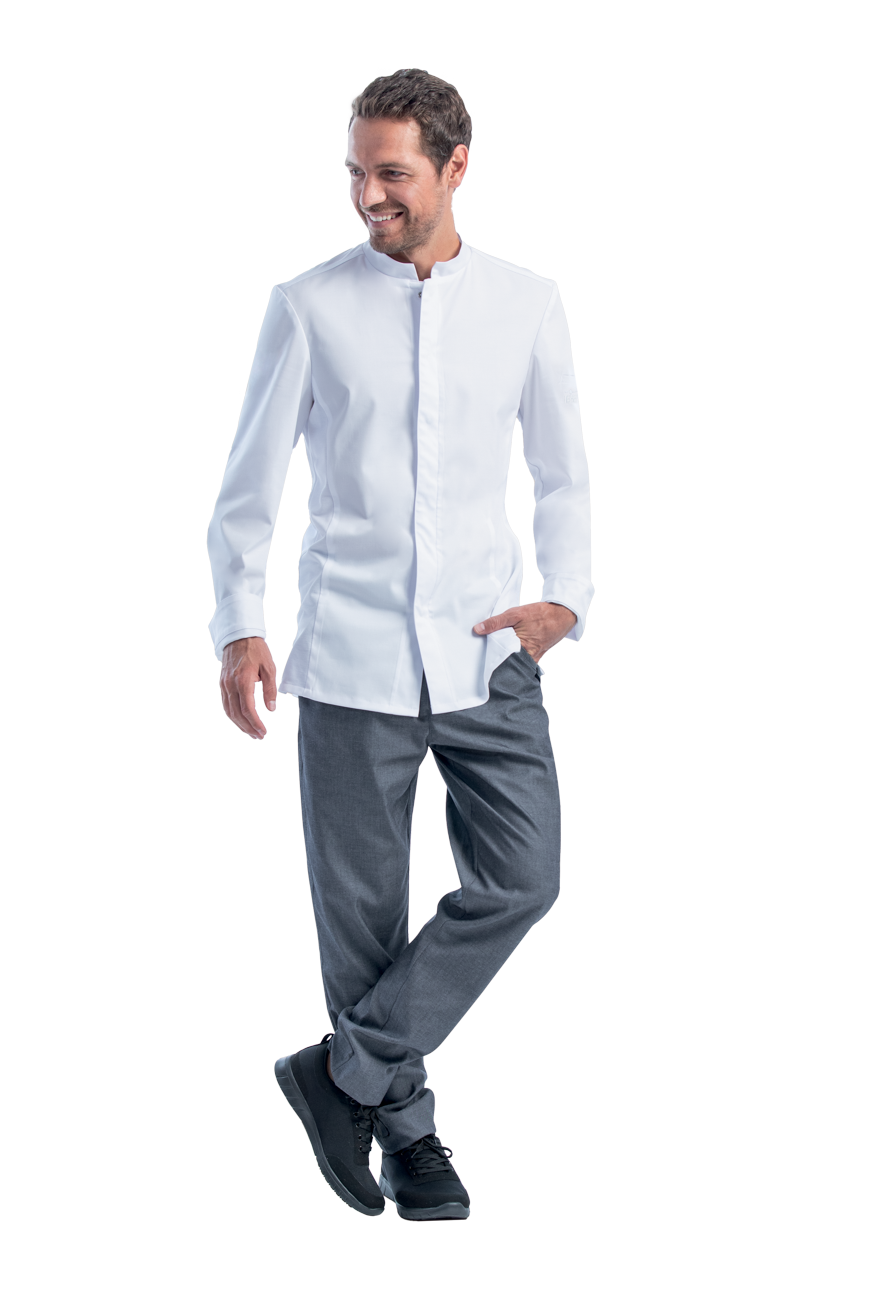 Herren Kochhemd Leiber 12/1377 langarm