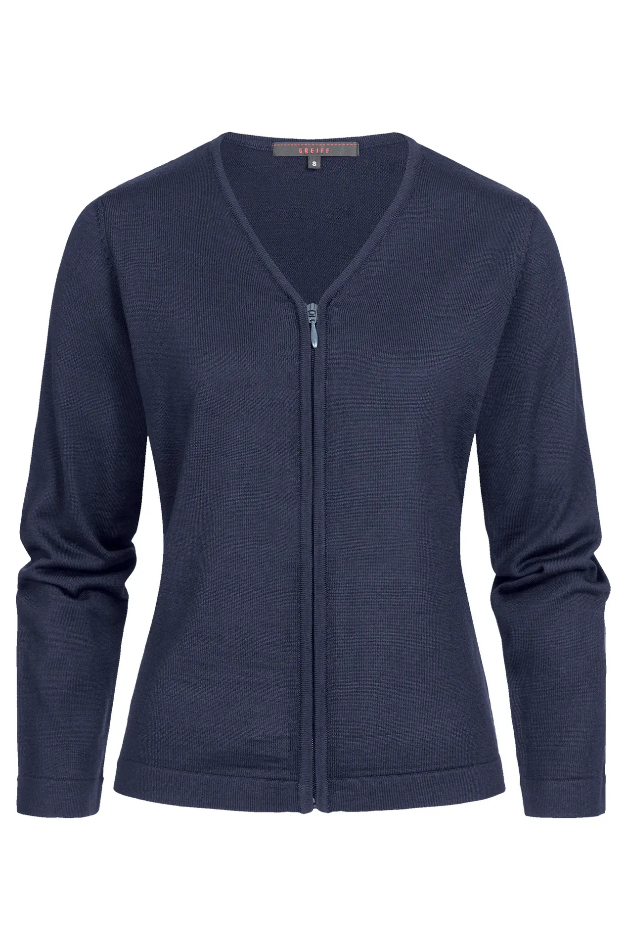 Greiff Damen-Strickjacke Regular Fit Essentials 6052