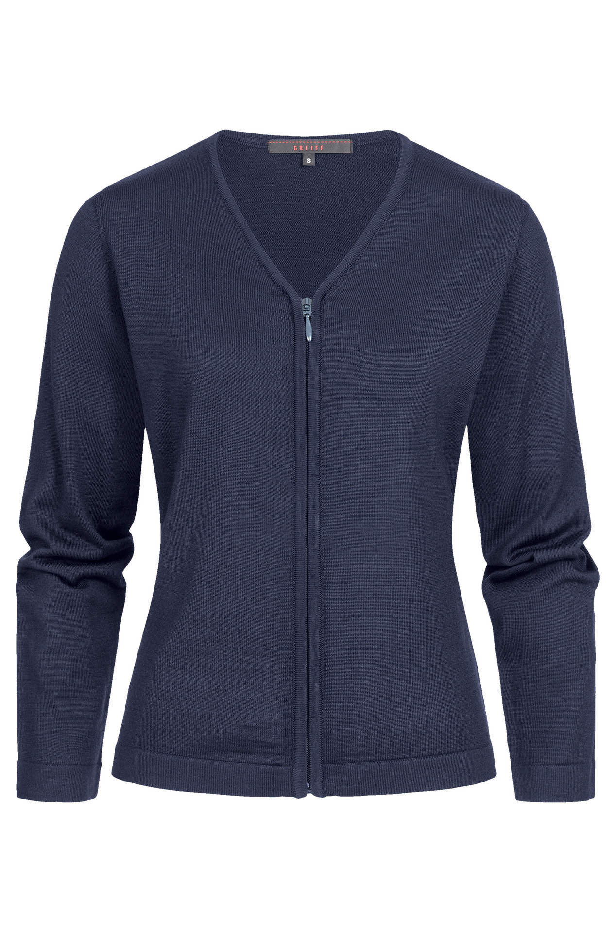 Greiff Damen-Strickjacke Regular Fit Essentials 6052