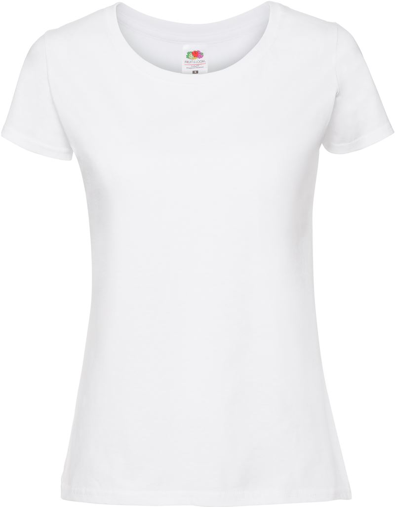 Fruit of the Loom Lady-Fit Iconic 195 T – strapazierfähiges Damen T-Shirt