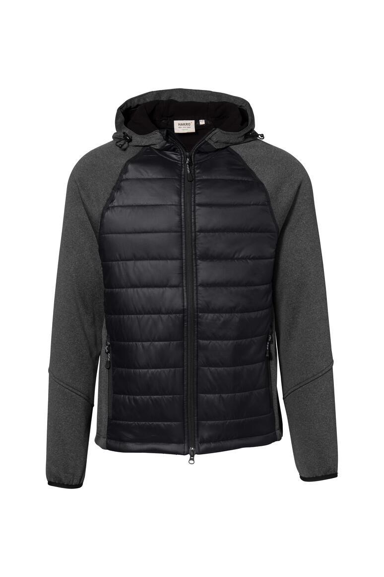 Hakro 865 Hybrid-Jacke mit Kapuze Contrast