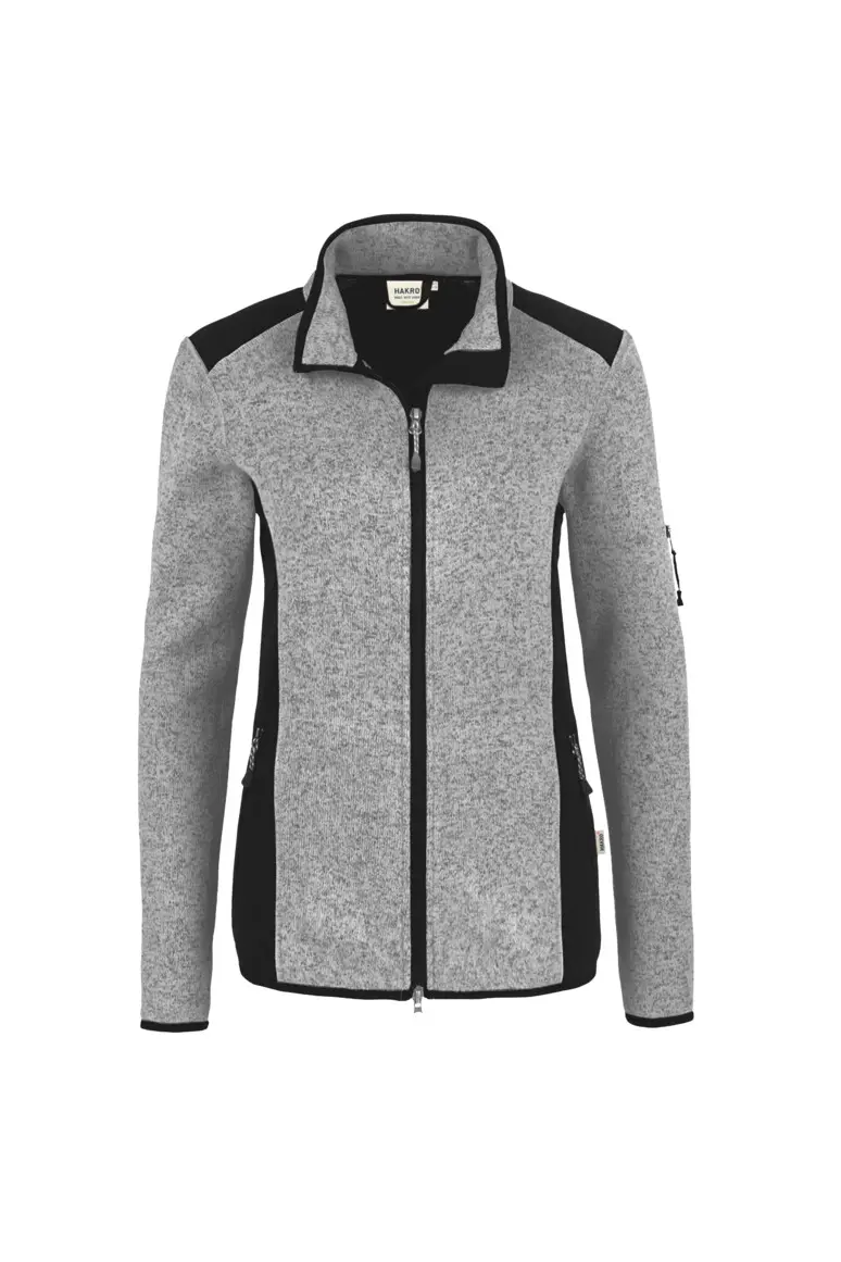 Hakro 236 Damen Strickfleece-Jacke