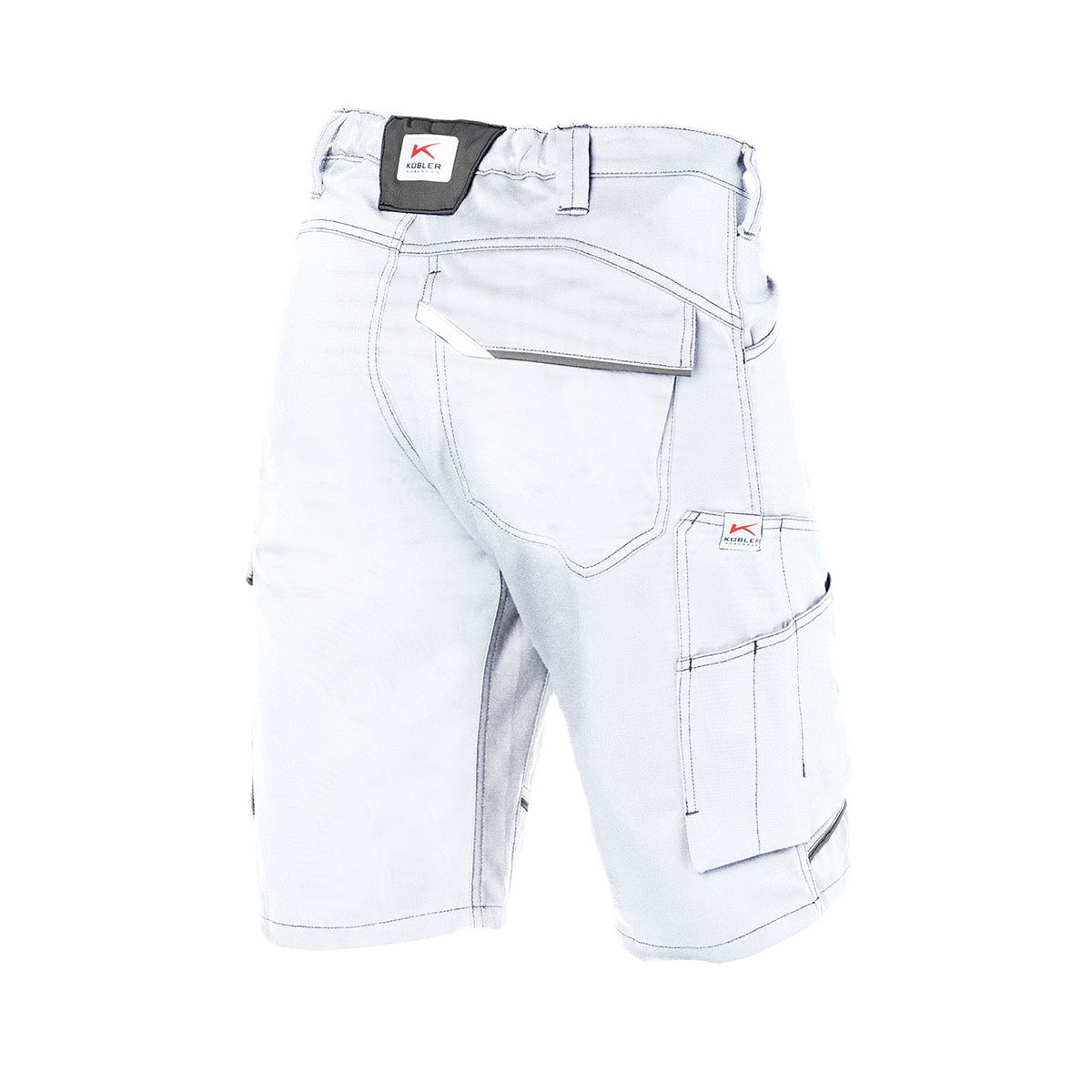 Shorts ICONIQ cotton, Kübler 2440, Baumwolle, weiß Shorts ICONIQ cotton, Kübler 2440, Baumwolle, weiß