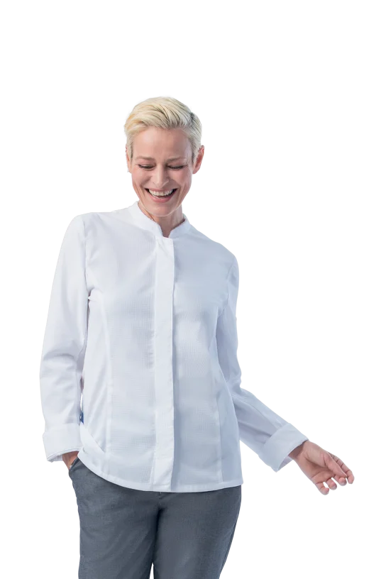 Damen Kochhemd Leiber 08/1384 langarm