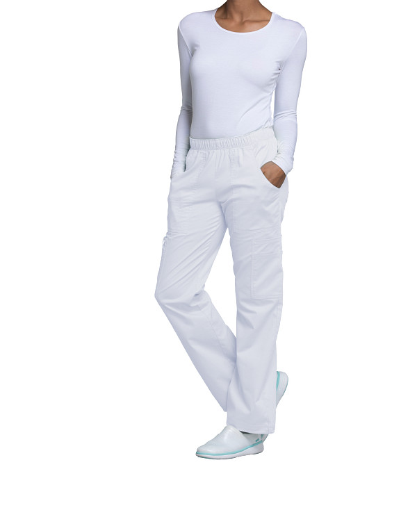 Cherokee Core Stretch Damenhose Cargo weiß WWE4005