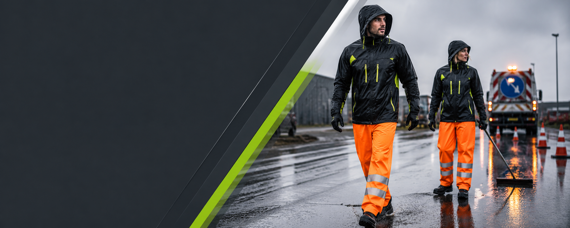 Funktionelle Regenhosen für Arbeit, Outdoor und Freizeit