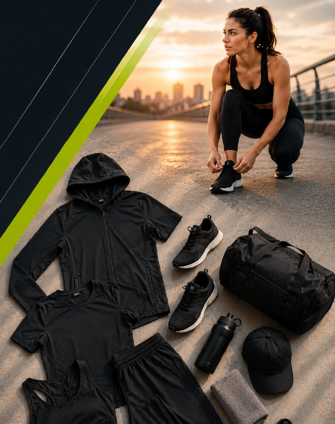 Funktionelle Sportbekleidung für Fitness, Running, Teamsport und Outdoor