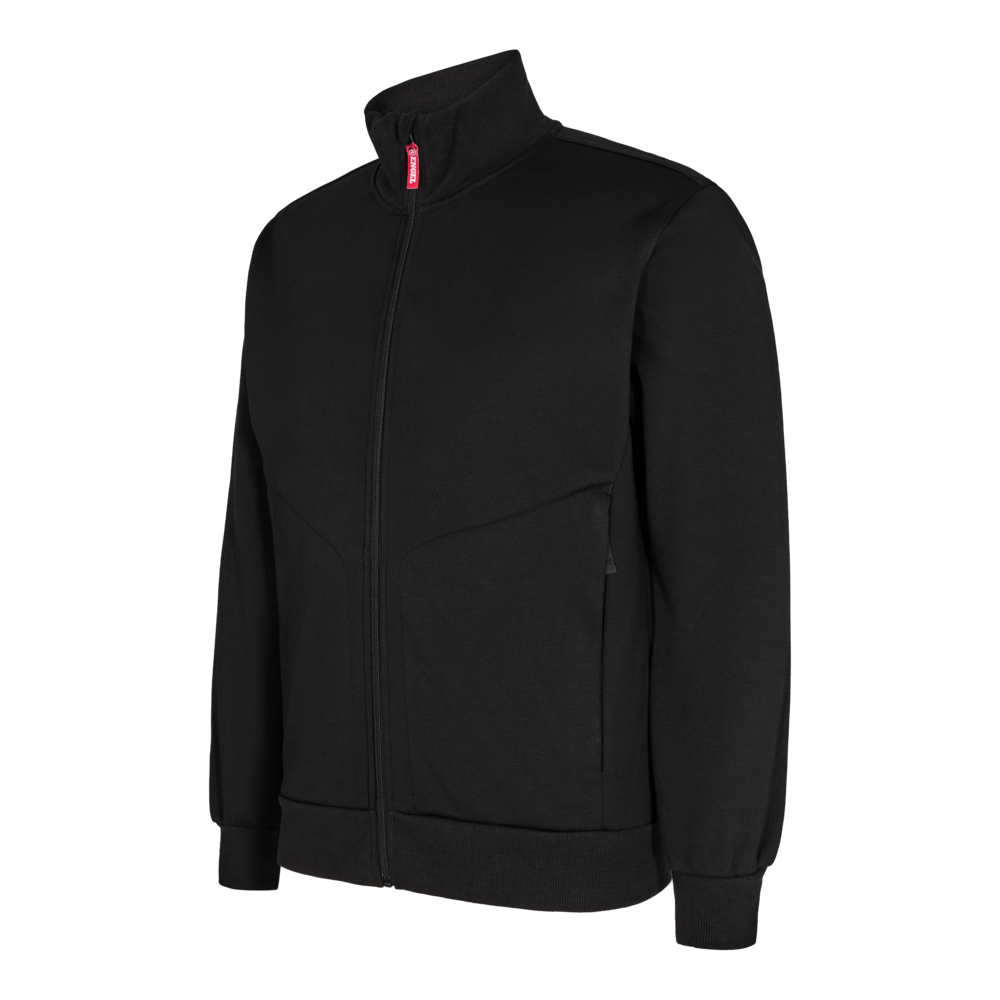 ENGEL Extend Sweatjacke mit hohem Kragen