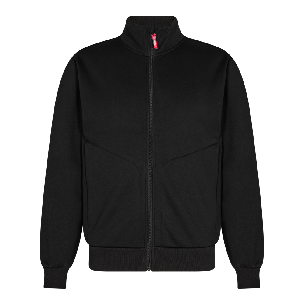 ENGEL Extend Sweatjacke mit hohem Kragen