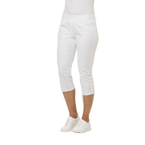 3/4 Damenhose Leiber 08/7870, Stretchgewebe, Rundumgummizug