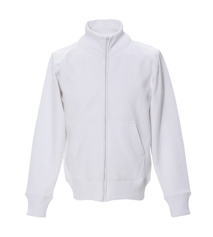 Stehkragen-Sweat-Jacke FaPak 1270, 50/50 Mischgewebe, 12 Farben