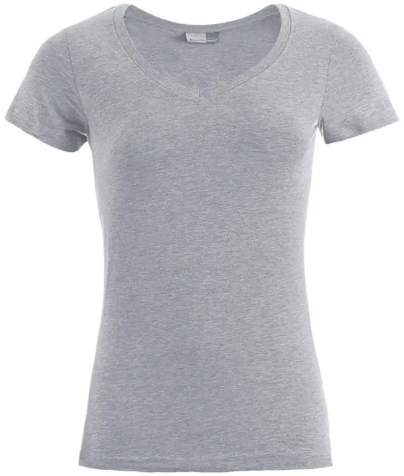 Damen V-Ausschnitt T-Shirt Slim Fit - Promodoro 3086