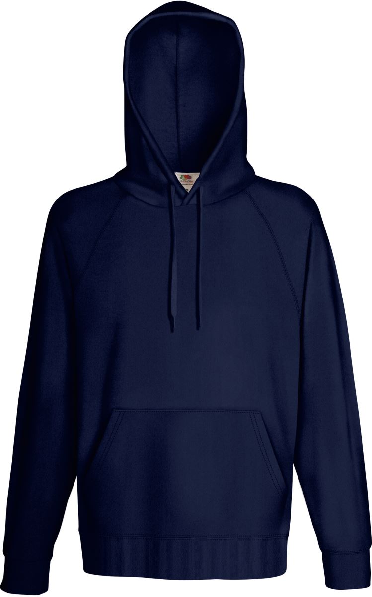Fruit of the Loom Lightweight Hooded Sweat