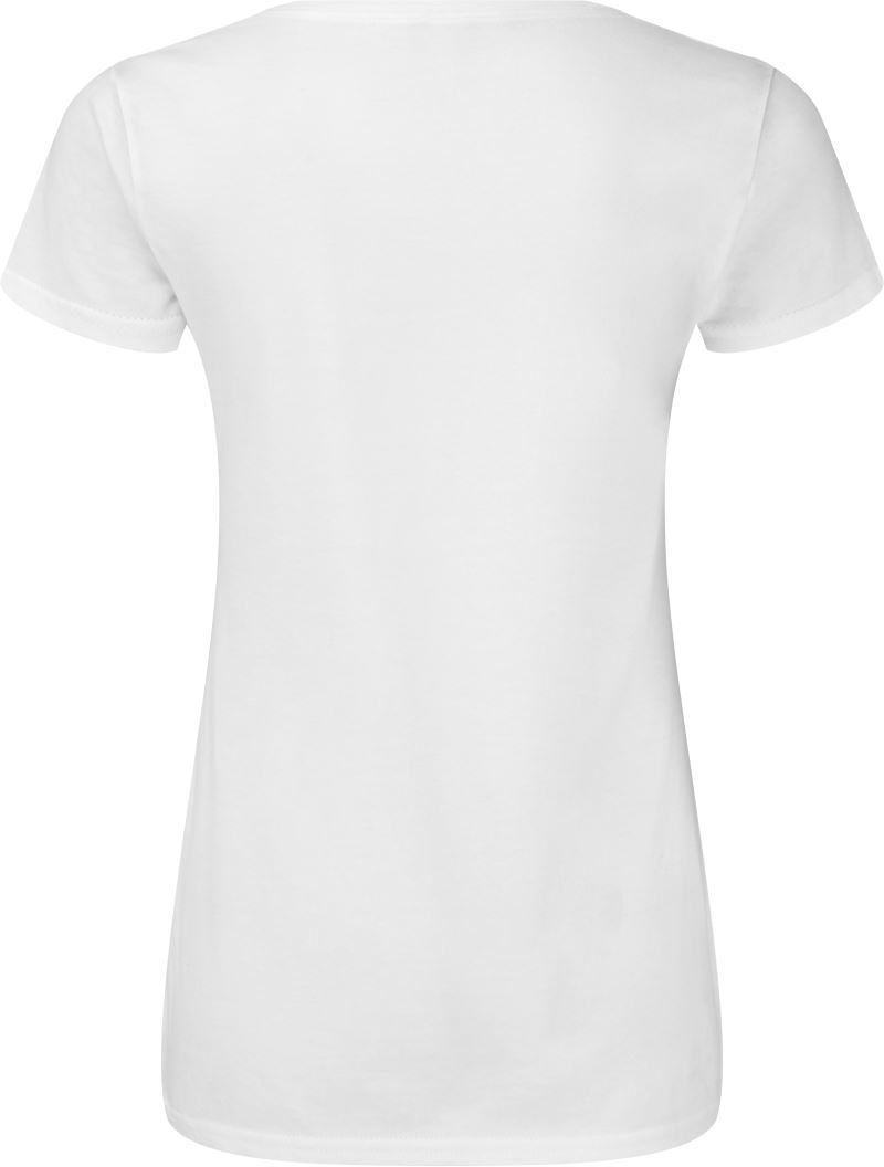 Fruit of the Loom Lady-Fit Iconic 150 V-Neck T – Feminines Damen T-Shirt